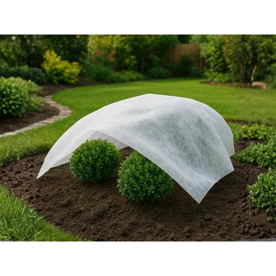 Textília Garden B1106 2x10 m, netkaná, 17 g/m, biela