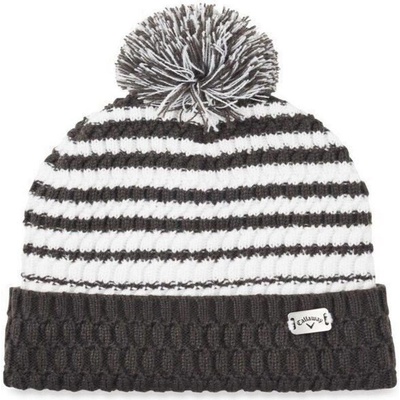 Callaway Golf Pom Pom zimní čepice šedo-bílá