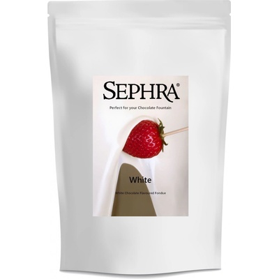Sephra Bílá náplň do čokoládové fontány 1 kg