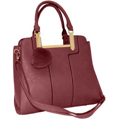 Nicole Brown Luxusní kabelka JBFB 315 Vínová