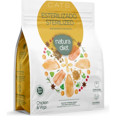 NATURA DIET CAT Sterilized Chicken 1,5 kg