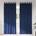 vidaXL Затъмняващи завеси 2 pcs Тъмен син 140 x 260 cm Кадифе (4107207)