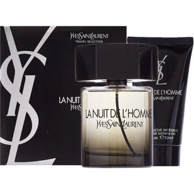 Yves Saint Laurent La Nuit L´Homme pánská EDT 100 ml a sprchový gel La Nuit L´Homme 50 ml dárková sada