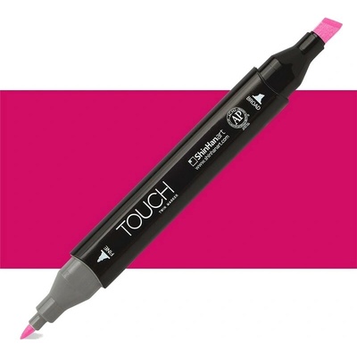 Lihová fixa TOUCH oboustranná Fine & Chisel, Rose red (R3)