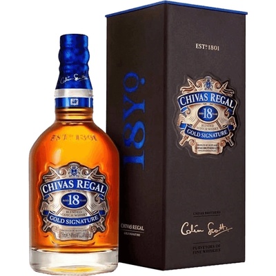 Chivas Regal 18y 40% 0,7 l (tuba)