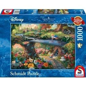 Schmidt Spiele Thomas Kinkade: Painter of Light - Disney - Alice im Wunderland (1000 Teile)