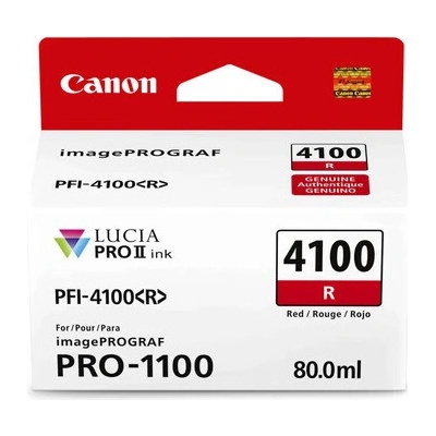Canon PFI-4100 6785C001 червен (red) оригинална касета (6785C001)