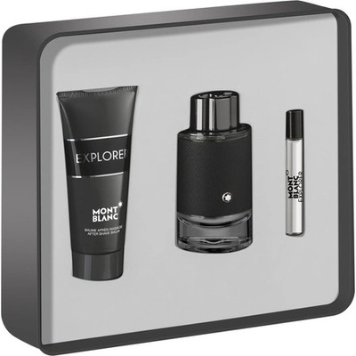 Mont Blanc Explorer EDP 100 ml + sprchový gel 100 ml + EDP 7,5 ml dárková sada