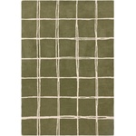 Asiatic Carpets Зелен ръчно изработен вълнен килим 200x290 cm - Asiatic Carpets (ALBA200290OLIV)