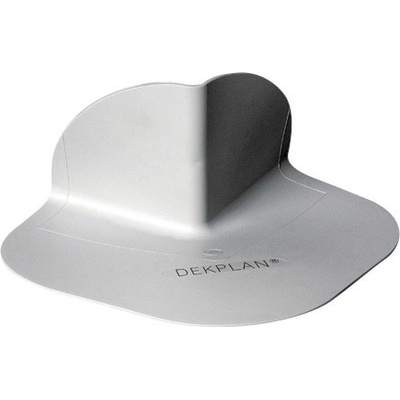 Tvarovka detailová z PVC-P DEKPLAN vnější roh šedá (20 ks/bal.)