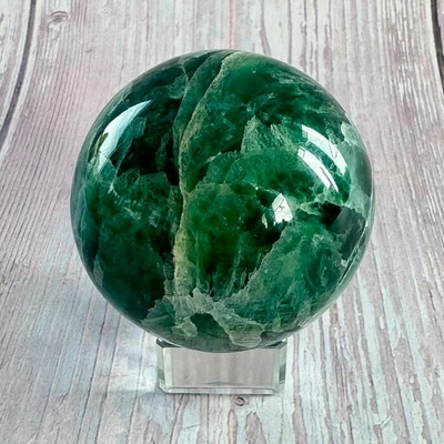 Nefertitis Fluorit koule 7 NF60916 - ø 6 cm, 366 g