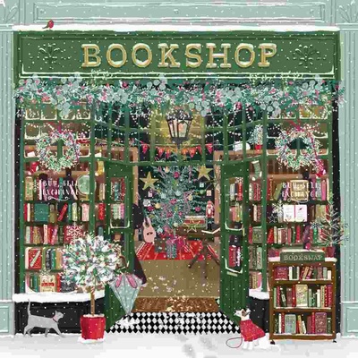 Pieces & Peace - Puzzle Christmas Bookshop - 1 000 piese