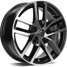 Carbonado Ice 6x15 5x100 ET38 black polished