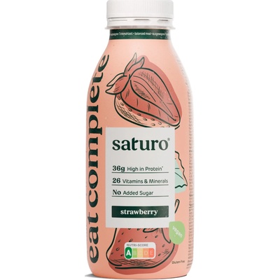 SATURO Ready To Drink Food 400 ml jahoda