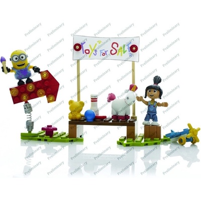 MEGA BLOKS Mimoni a figurky set