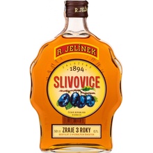 Rudolf Jelínek Slivovica zlatá budík 50% 0,7 l (čistá fľaša)