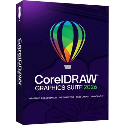 Corel CorelDRAW Graphics Suite 2026 Business Perpetual License (incl. 1 Yr CorelSure Maintenance)(5-50) | LCCDGS2026BPL12 (LCCDGS2026BPL12)