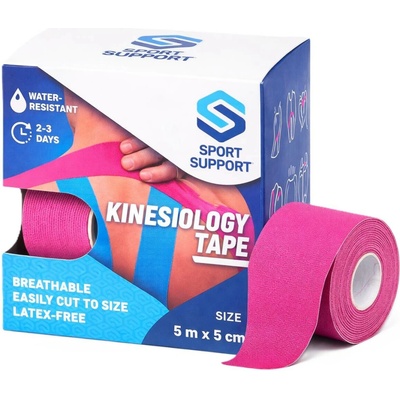 SportSupport Kineziologická tejpovací páska růžová 5 m × 5 cm