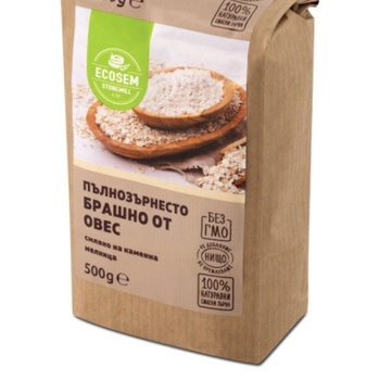 Image 1 of ECOSEM Пълнозърнесто Брашно от овес