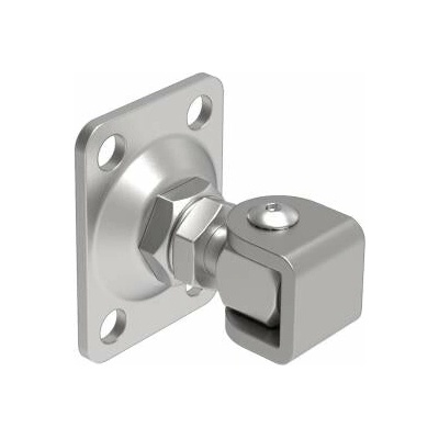 INOX záves nastav. s kotviacou prírubou, M12