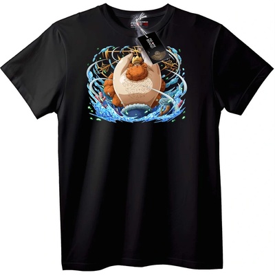 NOONEBRAND Тениска One Piece Крал на морето - L, Black
