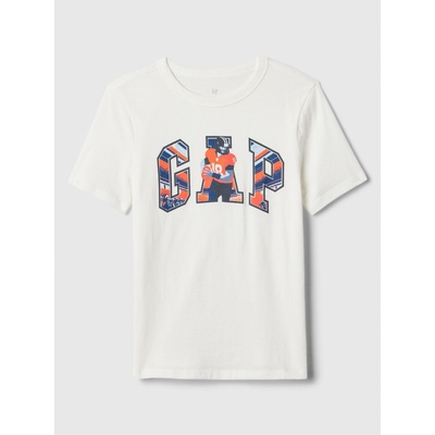 GAP Бебешка памучна тениска GAP GAP | Byal | Момчешки | 116/122