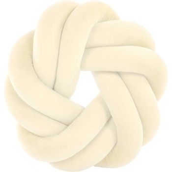 Tiseco Home Studio Декоративна възглавница ø 30 cm Knot - Tiseco Home Studio (3550IVORY)