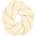 Tiseco Home Studio Декоративна възглавница ø 30 cm Knot - Tiseco Home Studio (3550IVORY)