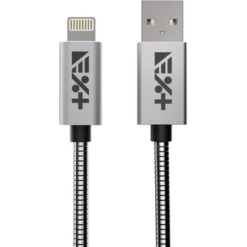 NEXT Кабел USB към Lightning от NEXT (K-LGHT-USBA-MET-SG)