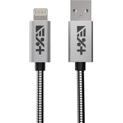 Кабел USB към Lightning от NEXT (K-LGHT-USBA-MET-SG)