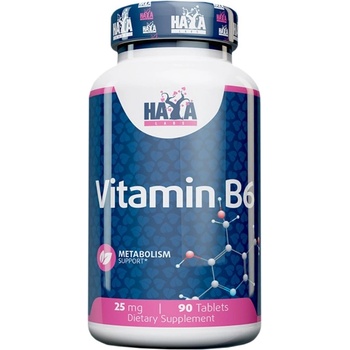 Image 1 of Haya Labs Vitamin B6 25 mg [90 Таблетки]