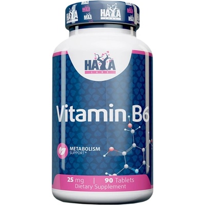 Haya Labs Vitamin B6 25 mg [90 Таблетки]