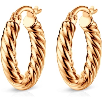 SAVICKI Обеци тип халка Savicki: злато