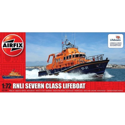 Airfix Classic Kit A07280 RNLI Severn Class Lifeboat 1:72