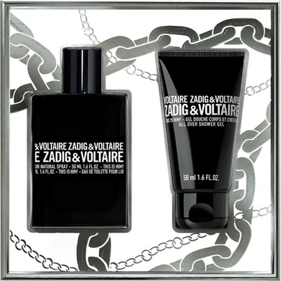 Zadig & Voltaire This is Him Комплект (EDT 50ml + SG 50ml) за Мъже