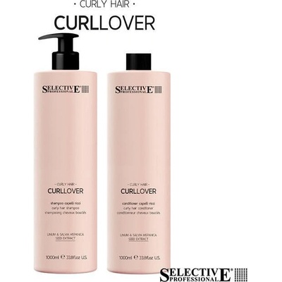 Selective Professional Подхранващ комплект шампоан и балсам за къдрава коса Selective CURLLOVER
