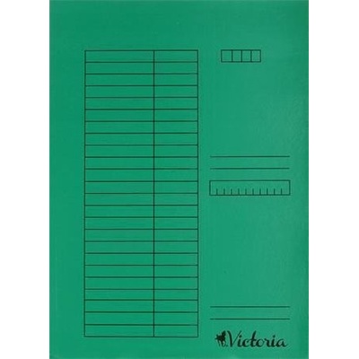 RÝCHLOVIAZAČ, KARTÓN, A4, VICTORIA, ZELENÝ