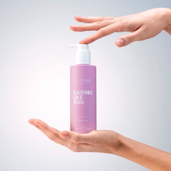 ICONIQUE Professional CARING LIKE YOU Deep Hydration Shampoo 250 ml hydratační šampon pro suché a poškozené vlasy 250 ml