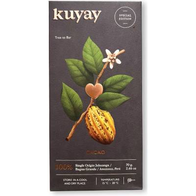 Kuyay 100% hořká čokoláda Noir Premium 70 g