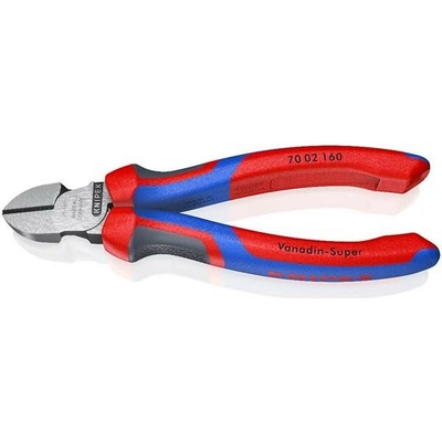 Knipex 70 02 160 - Kleště štípací boční 160mm, leštěné, Bi-plast rukojeti – Sleviste.cz