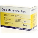 BD Micro-Fine PLUS Injekčné ihly 0,30 x 8 mm 100 ks