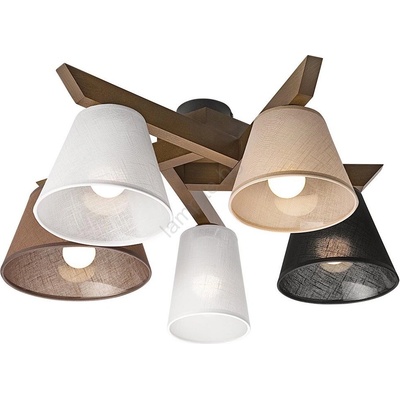 LAMKUR Плафониера ANTONIO 5xE14/40W/230V, монтаж на таван (LA40226)