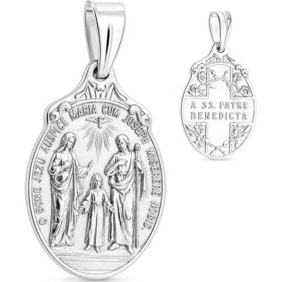 Argento Strieborný prívesok Svätá rodina 86082