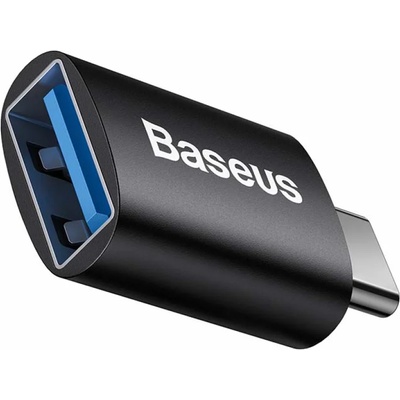 BASEUS Адаптер Baseus Ingenuity ZJJQ000001 от USB-C мъжко към USB женско, черен (ZJJQ000001)