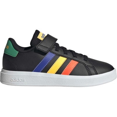 adidas detská voľnočasová obuv Grand Court 2.0 EL K čierna,mix,biela