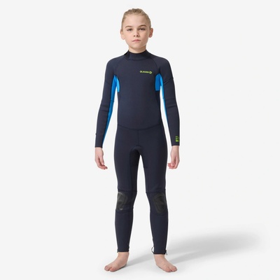 OLAIAN Detská kombinéza 100 2/2 mm Navy