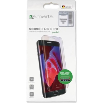 4smarts Извит Стъклен Протектор за SAMSUNG S9 Plus, 4SMARTS 3D Assyst Glass, Черен (4S493241)