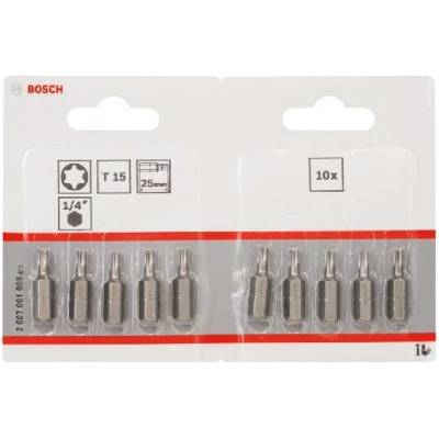 Bosch T15 dĺžka 25 mm 10 ks 2607001608