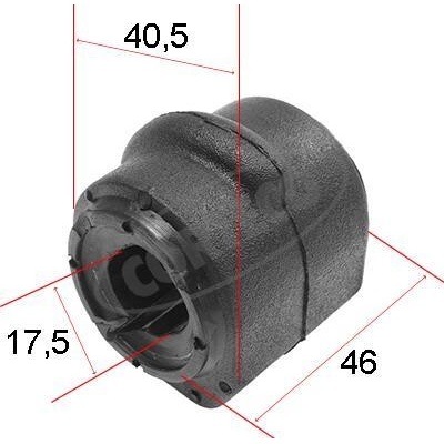 Ulożenie priečneho stabilizátora CORTECO 80000453