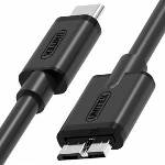 Unitek USB-C 1.0m black - mallbg - 20,11 лв